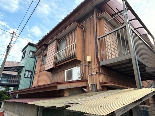 川口市のエアコン回収・写真4・撤去前