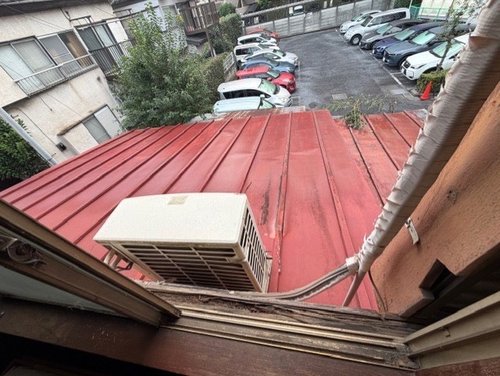 川口市のエアコン回収・写真6・撤去前