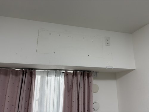 川崎市でのエアコン回収後の写真