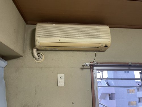 清瀬市のエアコン回収・写真3・撤去前