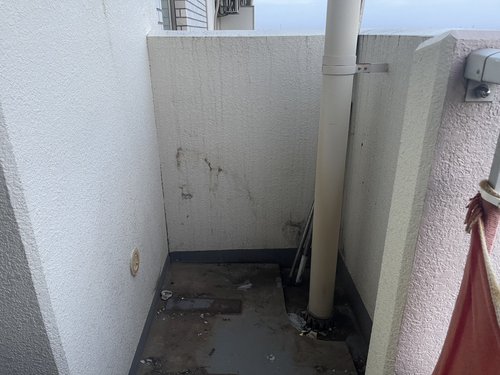 清瀬市のエアコン回収・写真4・撤去後