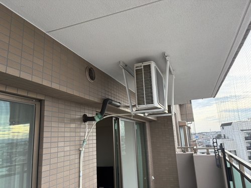 清瀬市のエアコン回収・写真2・撤去前