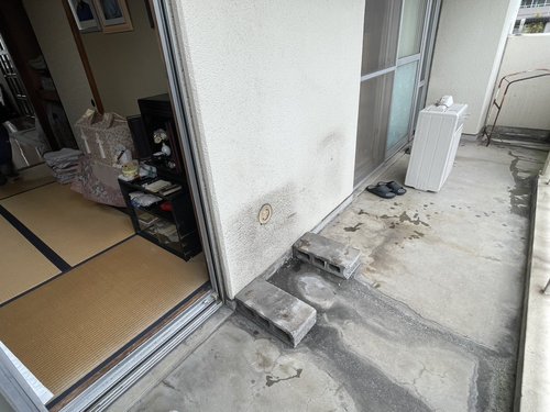 江東区のエアコン回収・写真2・撤去後