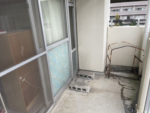 江東区のエアコン回収・写真4・撤去後