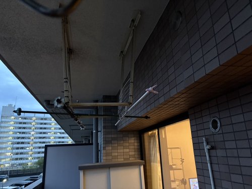 江東区のエアコン回収・写真2・撤去後