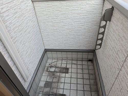 松原市のエアコン回収・写真2・撤去後