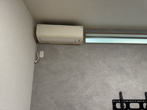 松原市のエアコン回収・写真3・撤去前