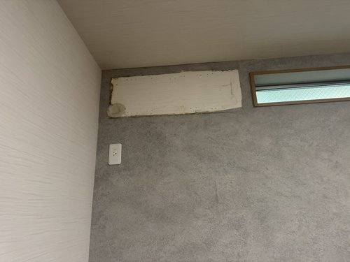 松原市のエアコン回収・写真3・撤去後