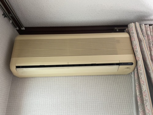 岬町のエアコン回収・写真3・撤去前