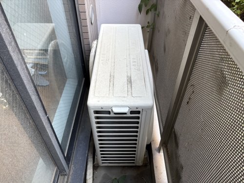 三鷹市のエアコン回収・写真2・撤去前