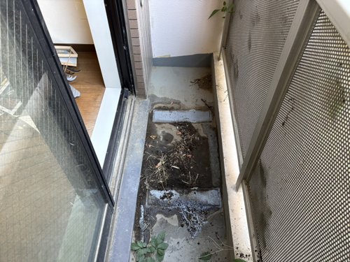 三鷹市のエアコン回収・写真2・撤去後