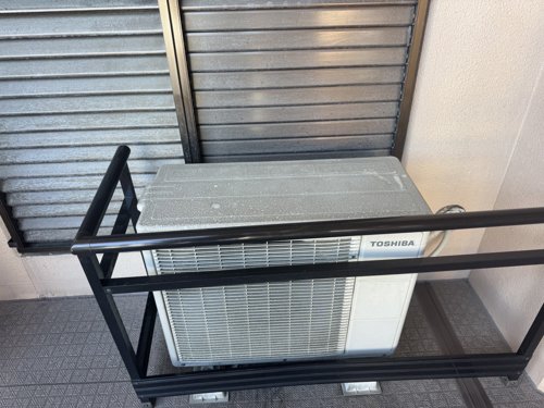 大阪市のエアコン回収・写真6・撤去前