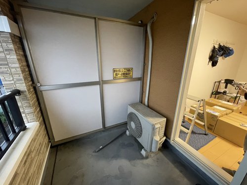 宮代町のエアコン回収・写真2・撤去前