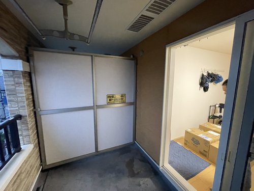 宮代町のエアコン回収・写真2・撤去後