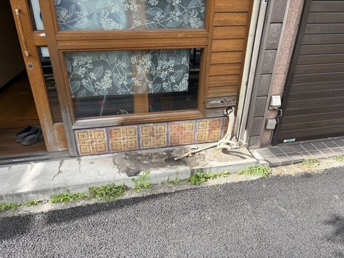 中野区のエアコン回収・写真2・撤去後