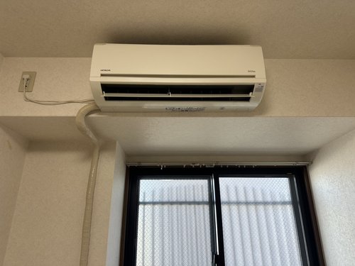 大阪市で無料回収する前のエアコン