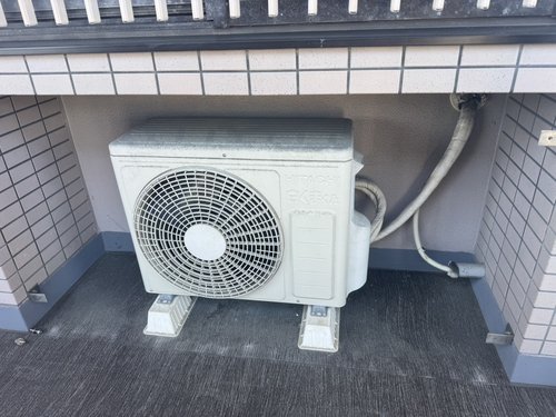 大阪市のエアコン回収・写真2・撤去前
