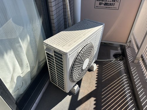大阪市のエアコン回収・写真6・撤去前