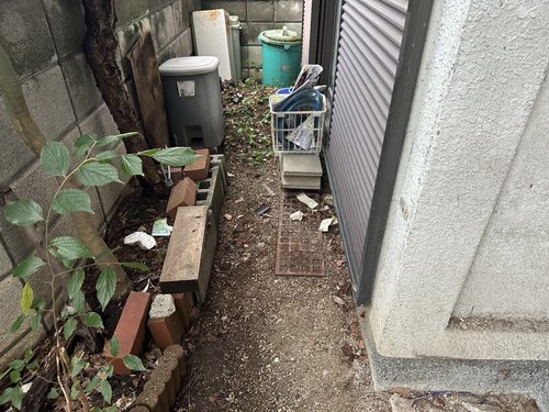 奈良市のエアコン回収・写真4・撤去後
