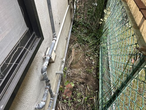 奈良市のエアコン回収・写真6・撤去後