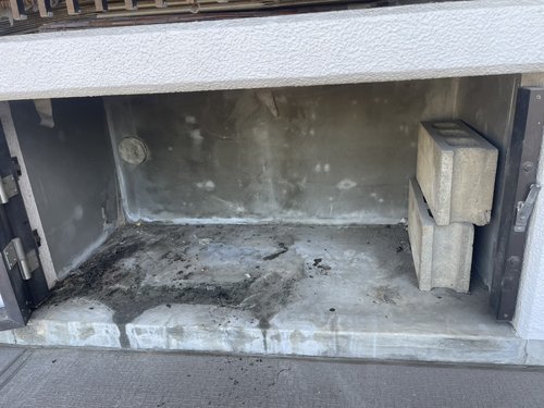 練馬区のエアコン回収・写真2・撤去後
