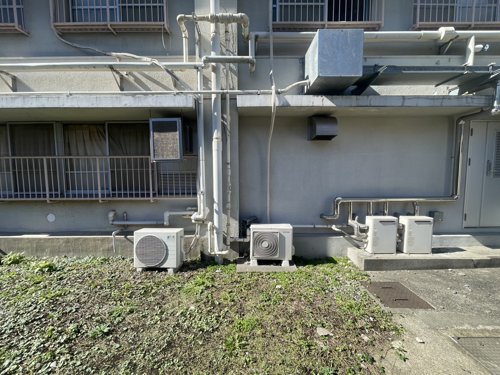 練馬区のエアコン回収・写真2・撤去前