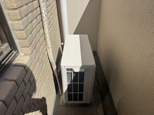 西宮市のエアコン回収・写真2・撤去前