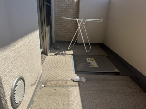 西宮市のエアコン回収・写真4・撤去後