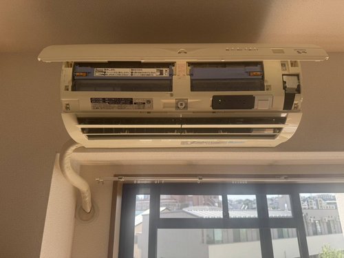 西宮市のエアコン回収・写真3・撤去前