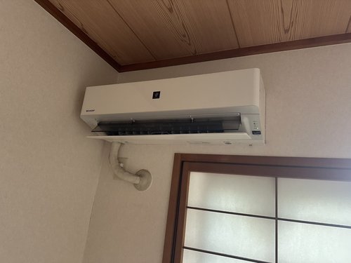 大阪市で無料回収する前のエアコン