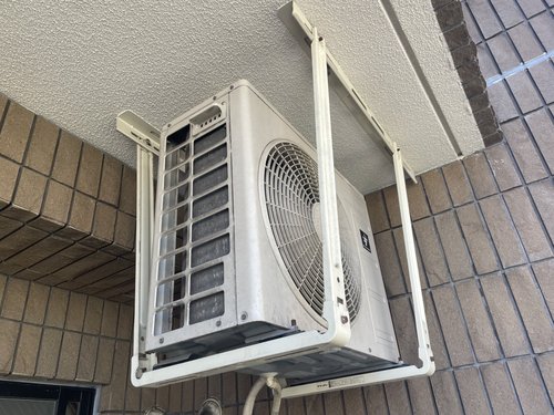 大阪市のエアコン回収・写真2・撤去前