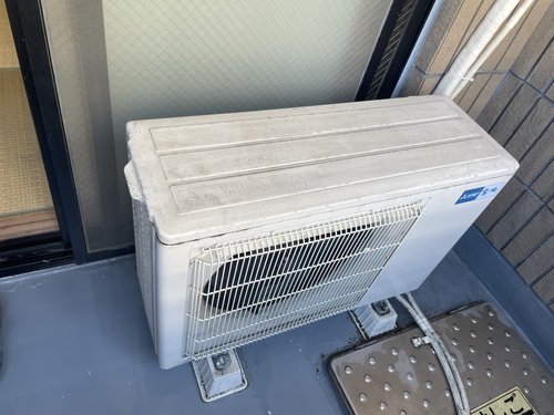大阪市のエアコン回収・写真3・撤去前