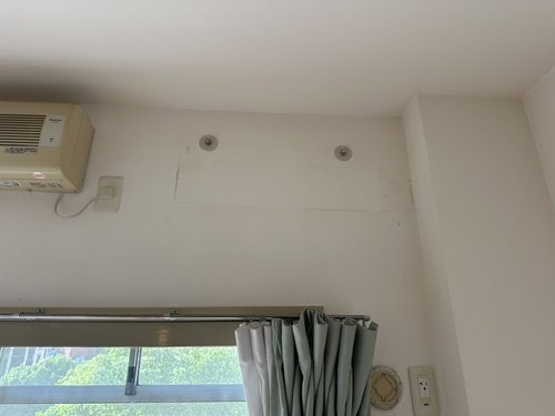 大阪市でのエアコン回収後の写真
