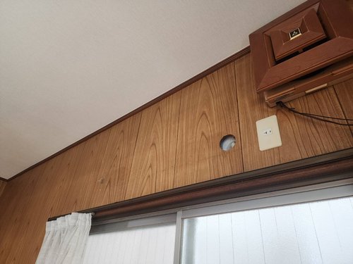 大阪市のエアコン回収・写真1・撤去後