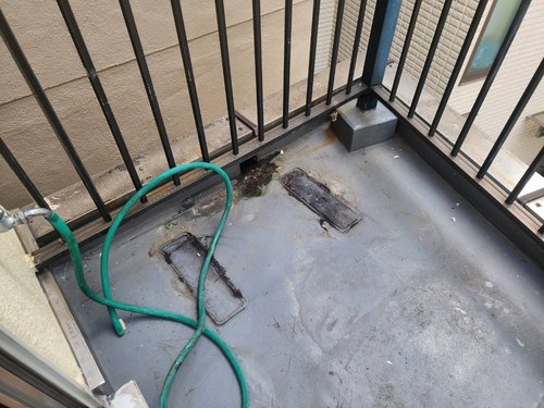 大阪市のエアコン回収・写真2・撤去後