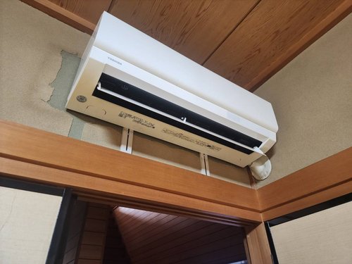 大阪市のエアコン回収・写真3・撤去前