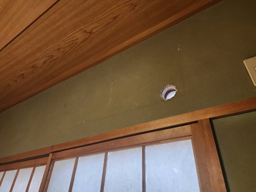 大阪市のエアコン回収・写真7・撤去後