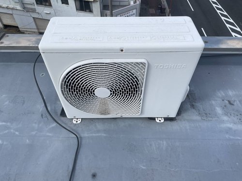 大阪市のエアコン回収・写真10・撤去前