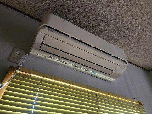 大阪市のエアコン回収・写真11・撤去前