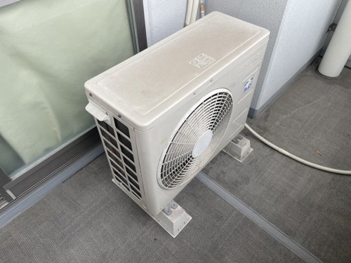 大阪市のエアコン回収・写真2・撤去前