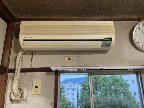 大阪狭山市 I様のエアコン無料回収実績｜団地4階から1台を取り外し・回収