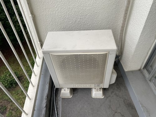 大阪狭山市のエアコン回収・写真2・撤去前
