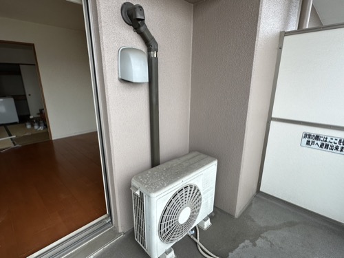 堺市のエアコン回収・写真6・撤去前
