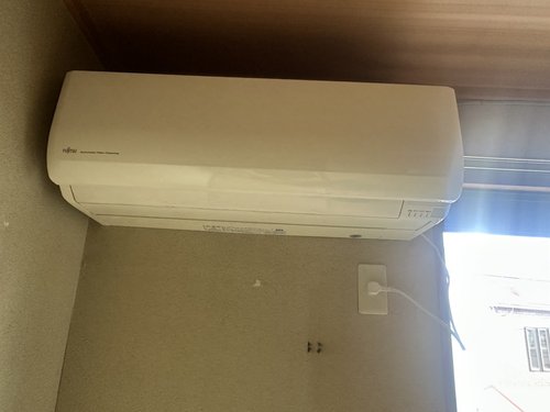 堺市のエアコン回収・写真3・撤去前