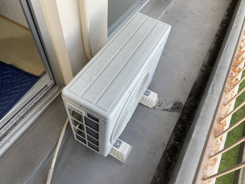 堺市のエアコン回収・写真2・撤去前
