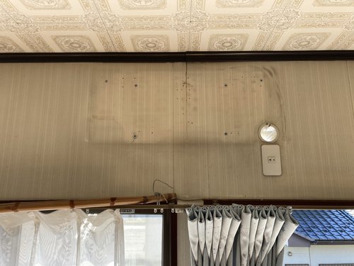 下野市のエアコン回収・写真3・撤去後