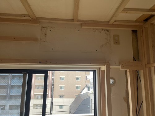 新宿区でのエアコン回収後の写真