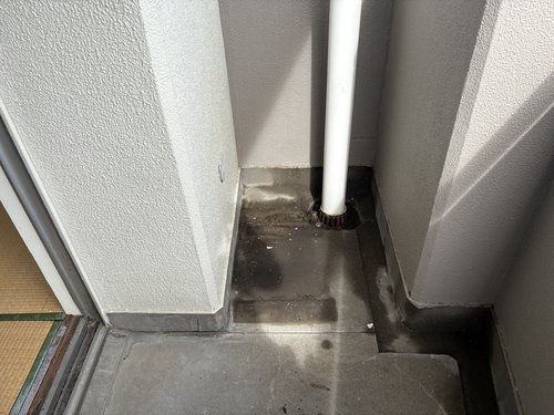 草加市のエアコン回収・写真2・撤去後