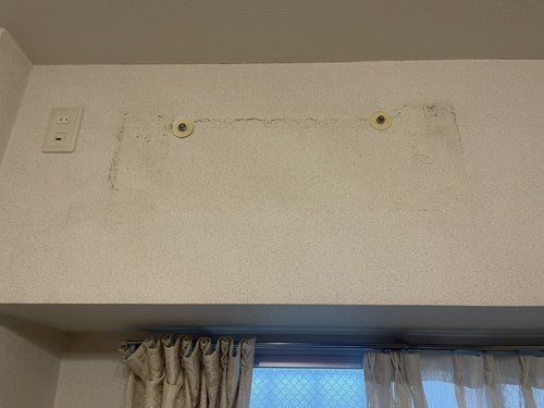 草加市のエアコン回収・写真3・撤去後