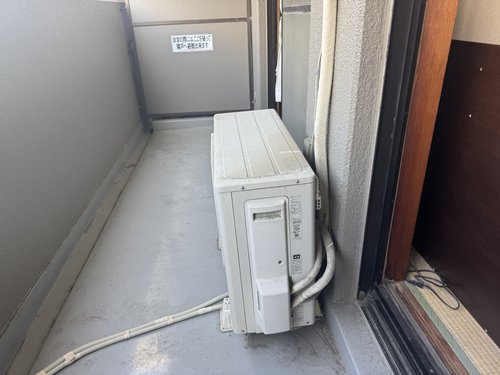 吹田市のエアコン回収・写真2・撤去前